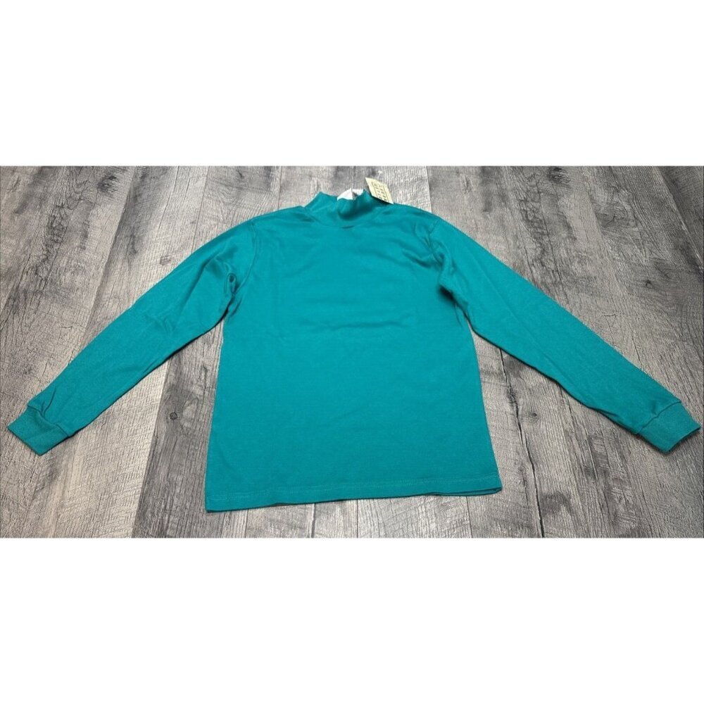 Vintage Long Sleeve Shirts Lot 4 Womens SMALL Knit Turtleneck Colorful Y2K NEW - Picture 6 of 10